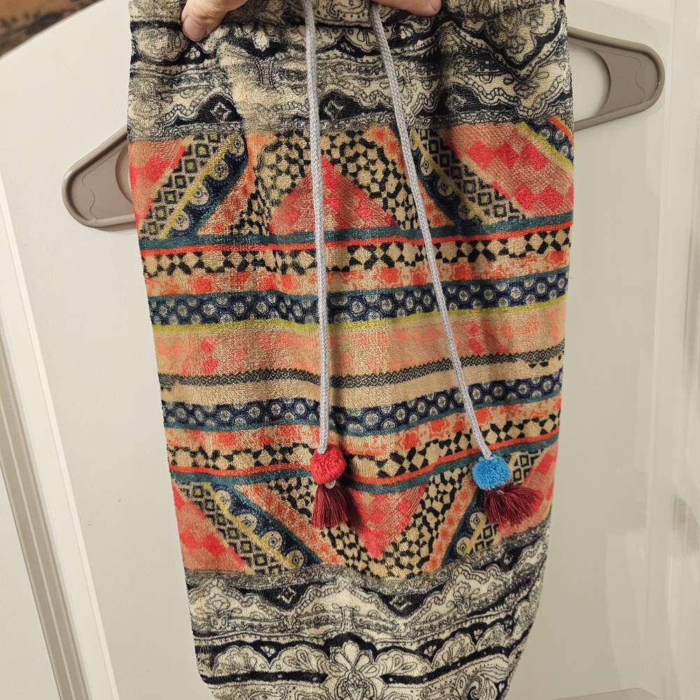 Johnny Was Multicolor Embroidered Fabric - Picture 3 of 4